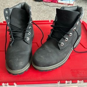 Timberland 6 Inch Black Helcor Water-Resistant Boots - Men's 7